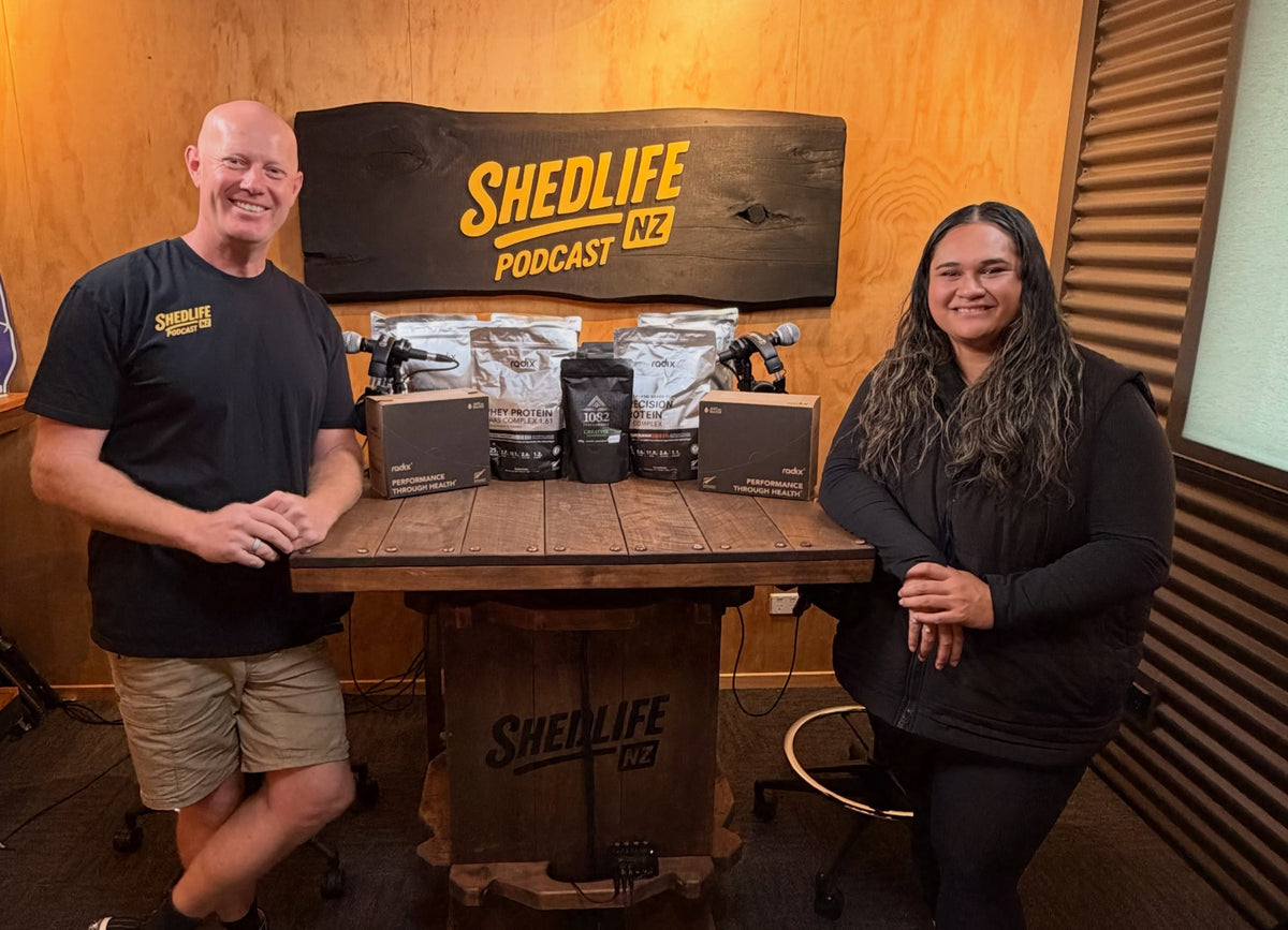Radix Nutrition Supporting Bench Press Record Holder Ashleigh Hoeta