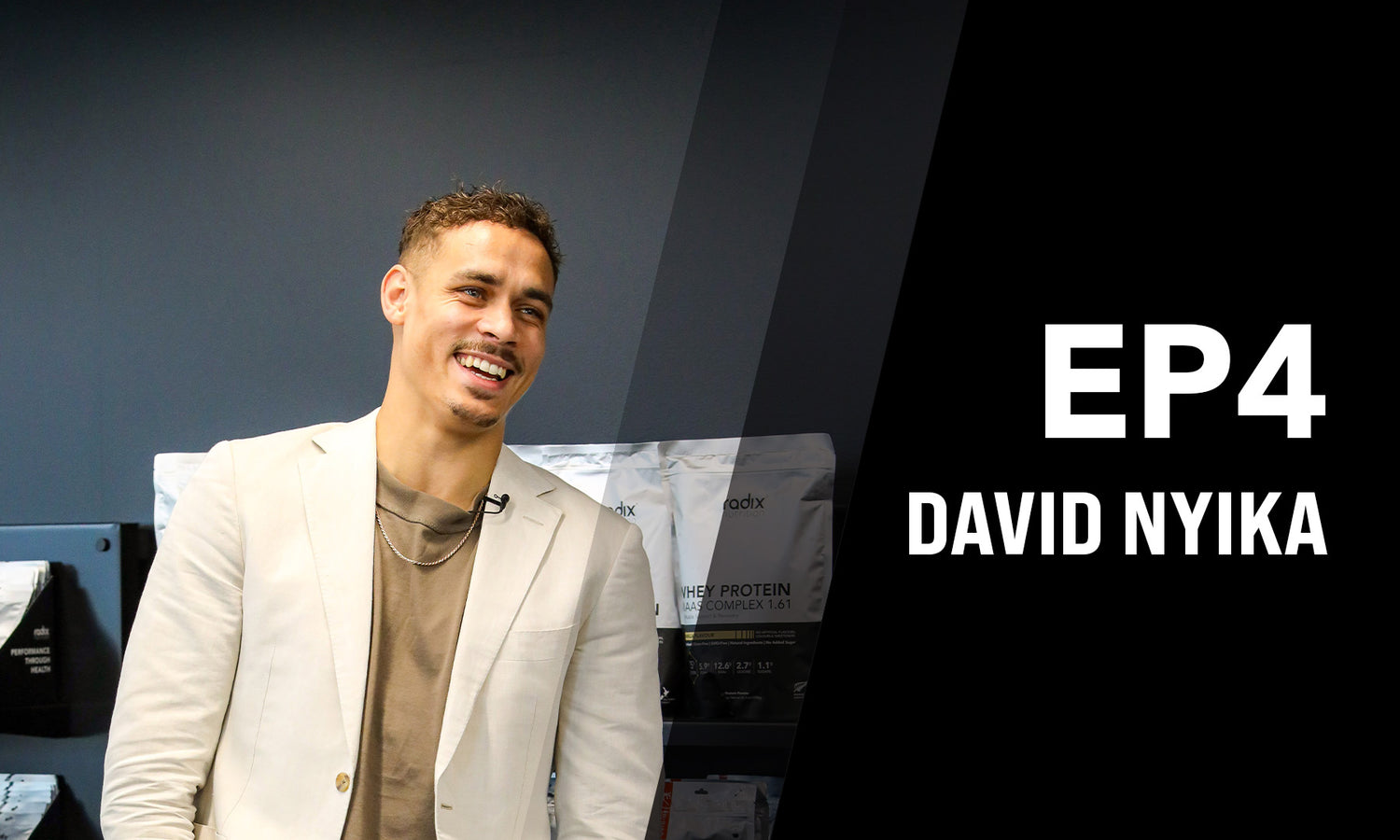 Podcast 4: David Nyika |Training, Using Freeze-Dried Meals and Life as a Professional Boxer - Radix Nutrition NZ