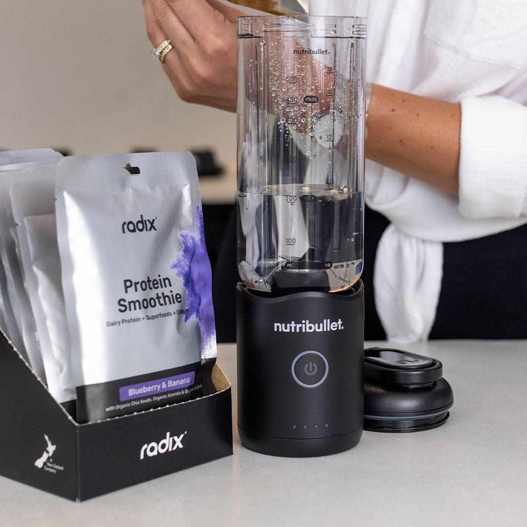 Whey Protein Smoothie - Blueberry & Banana / Single Serve