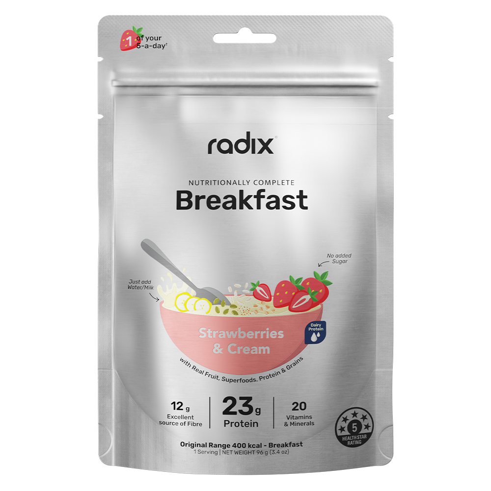 Original Dairy Breakfast - Strawberries & Cream / 400 kcal (8 Pack)