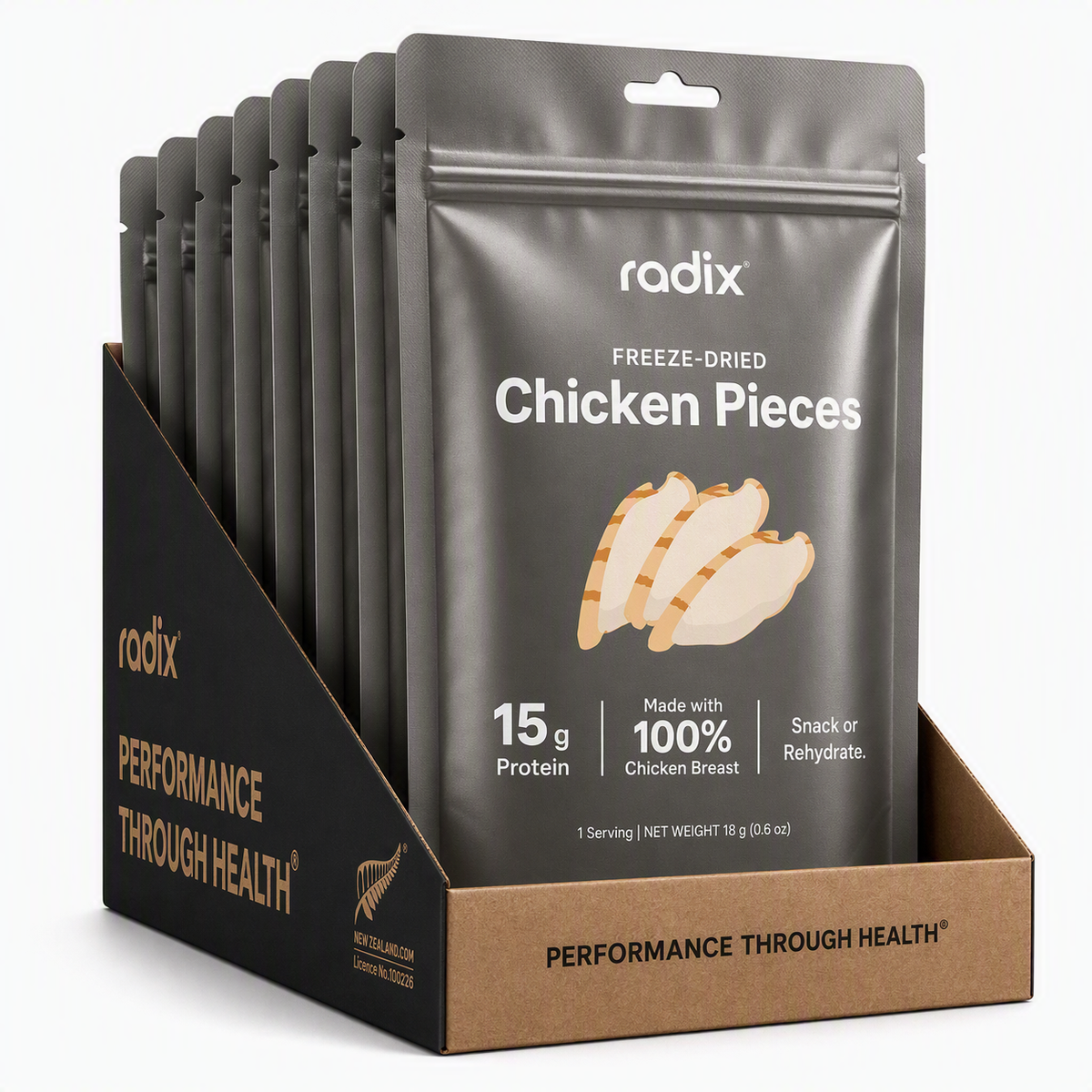Freeze-Dried Chicken Pieces 18 g