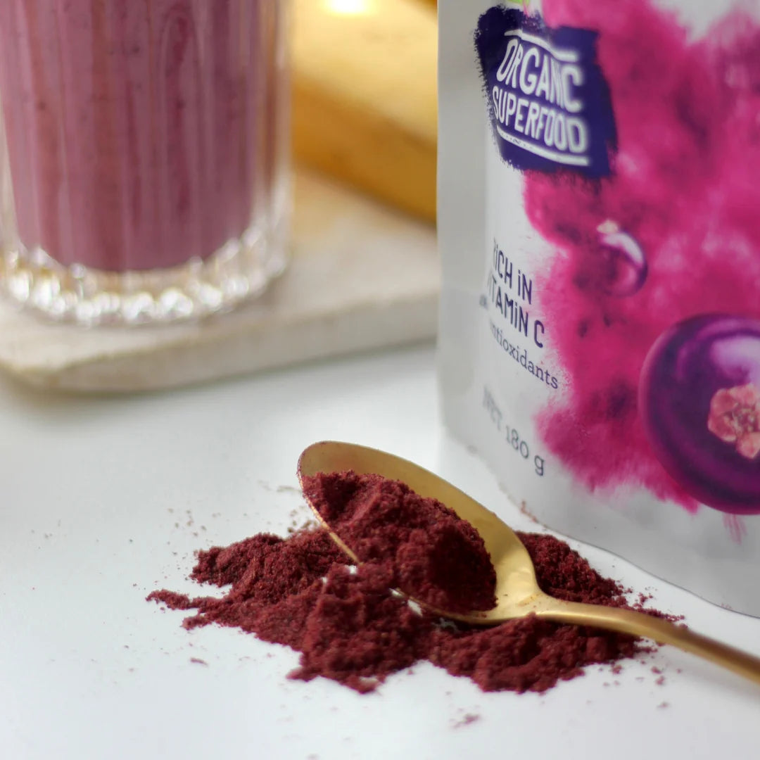 ViBERi Blackcurrant Powder 180gm Bulk Pack