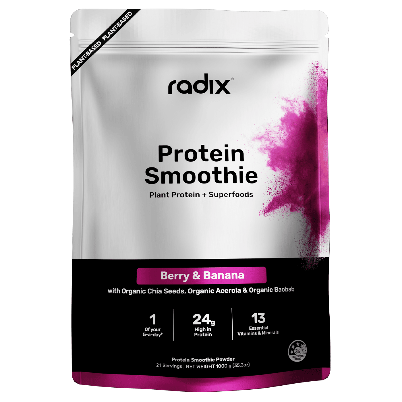 Plant Protein Smoothie - Berry & Banana / Bulk Bag