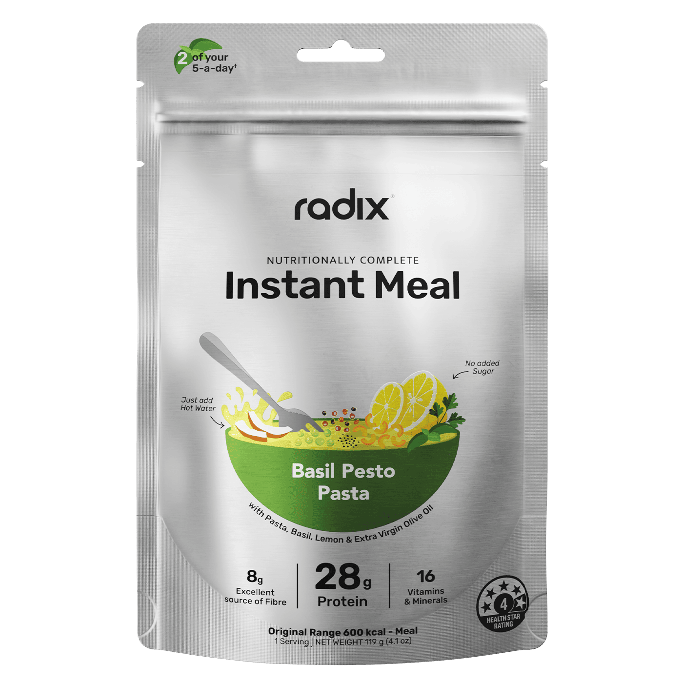 Original Meal - Basil Pesto / 600 kcal (1 Serving)