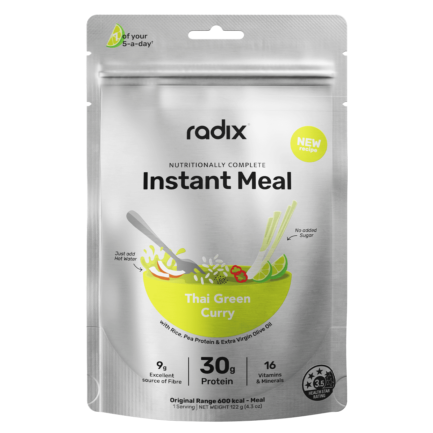 Original Meal - Thai Green Curry / 600 kcal (8 Pack)