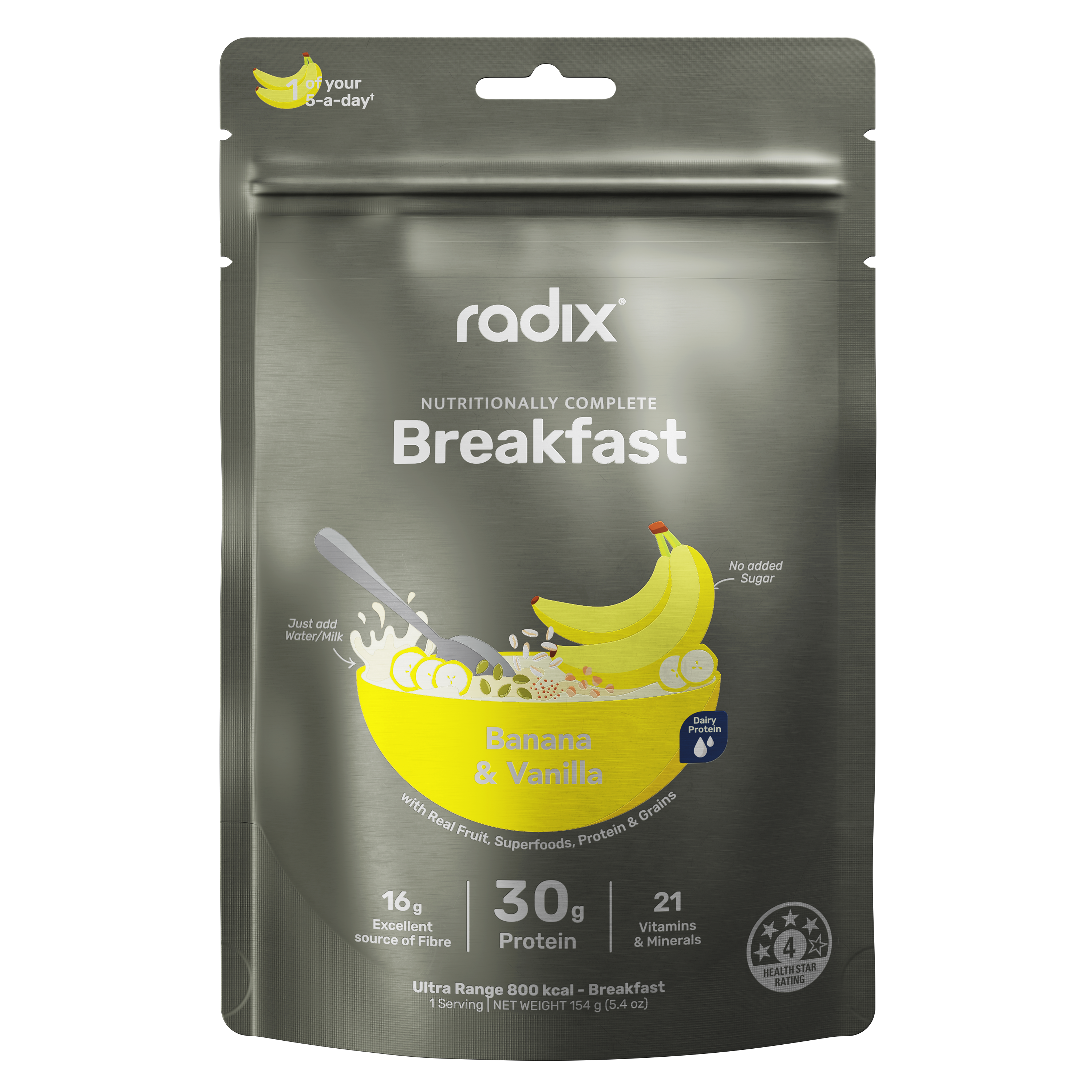 Ultra Dairy Breakfast - Banana & Vanilla / 800 kcal (6 Pack)