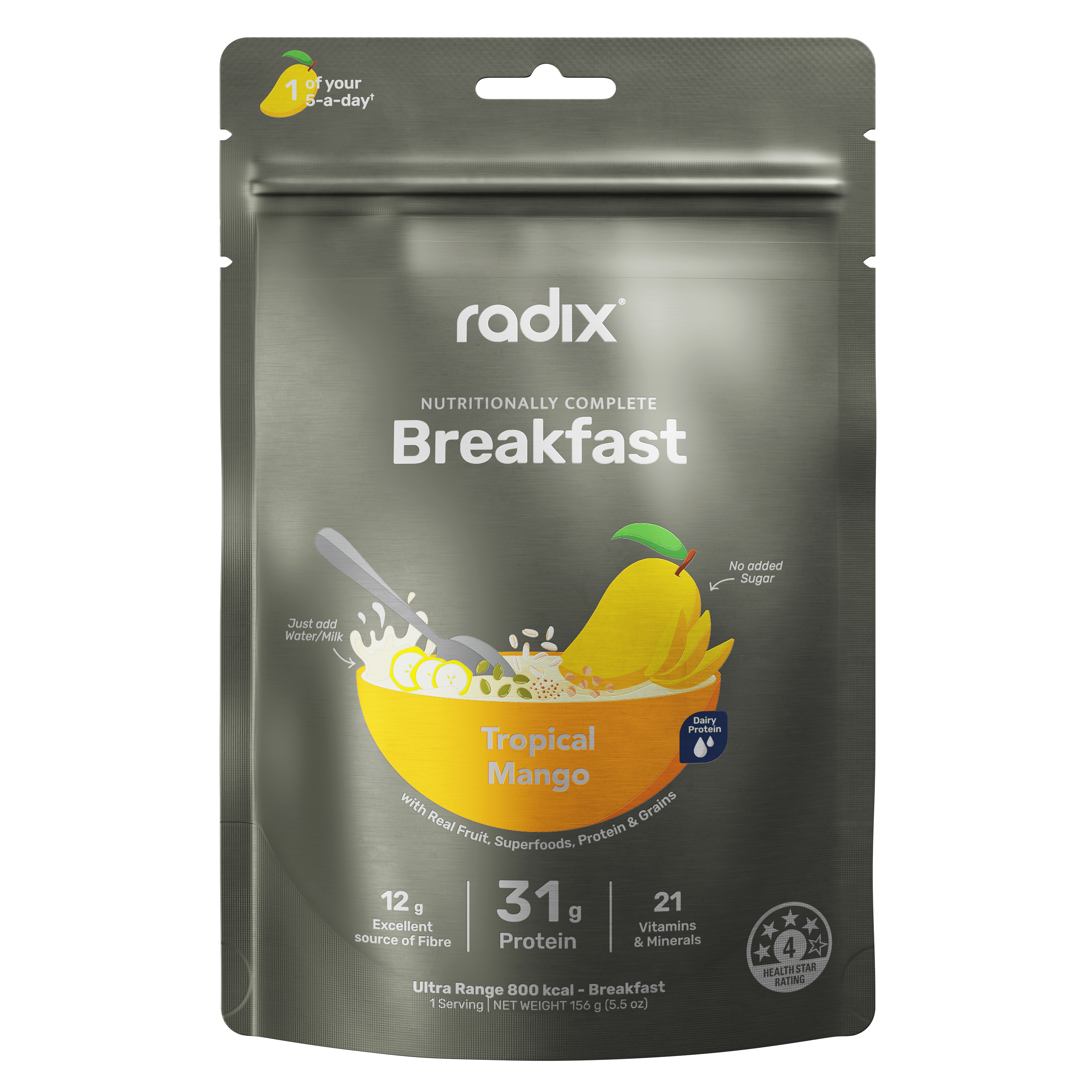 Ultra Dairy Breakfast - Tropical Mango / 800 kcal (6 Pack)