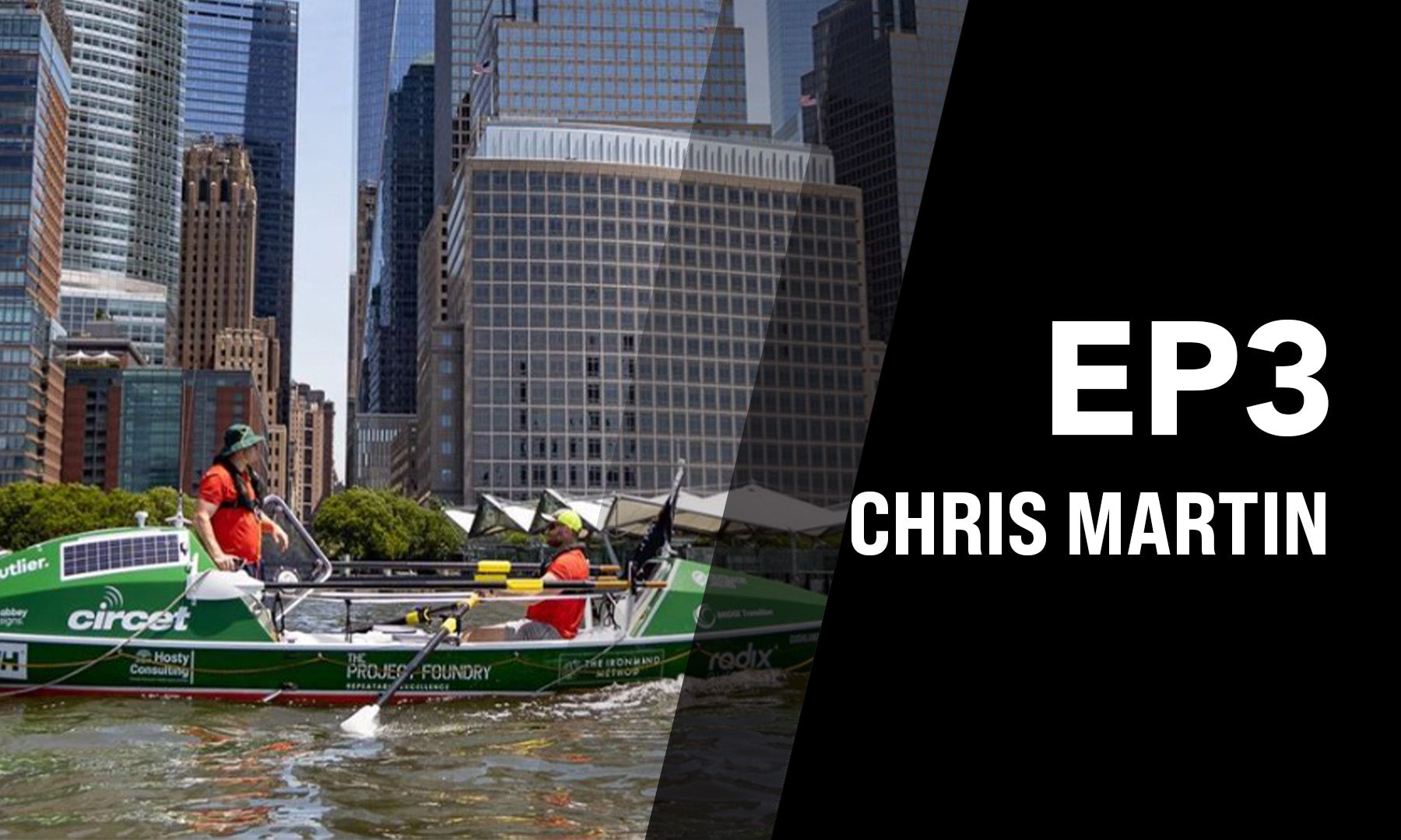 Podcast 3: Chris Martin |Guiding Ocean Rowing Teams Across the Atlantic  - Radix Nutrition NZ