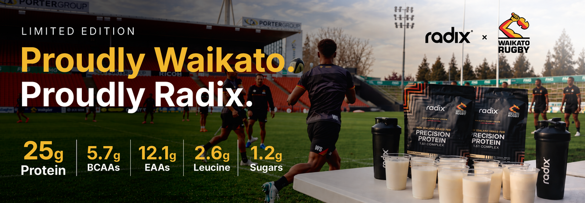 Radix Nutrition and Waikato Rugby launch new collaboration 