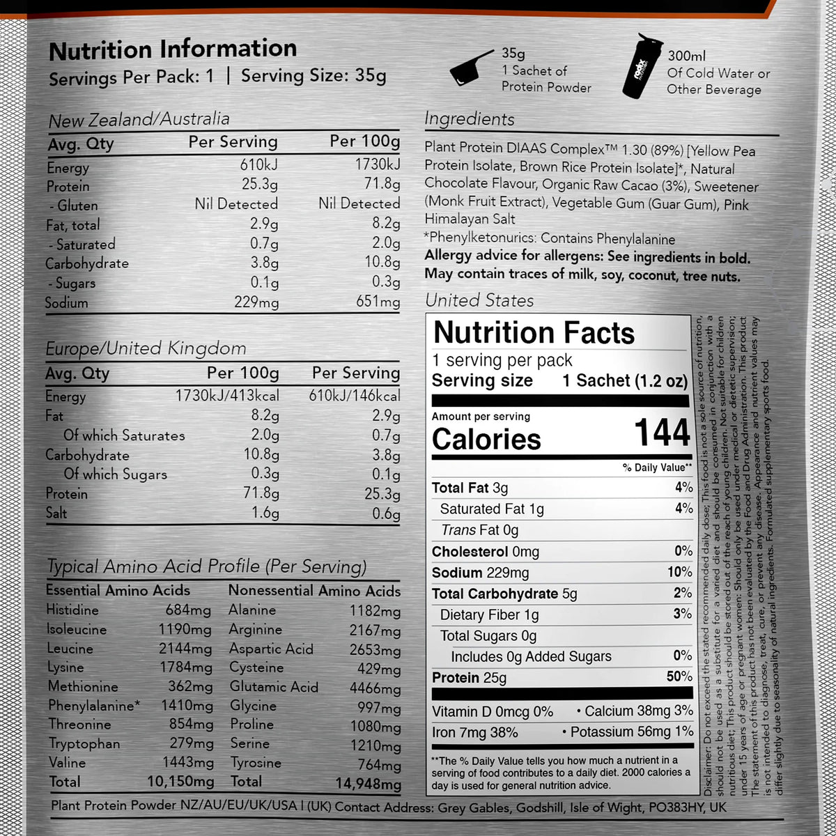 Plant Protein DIAAS Complex 1.30