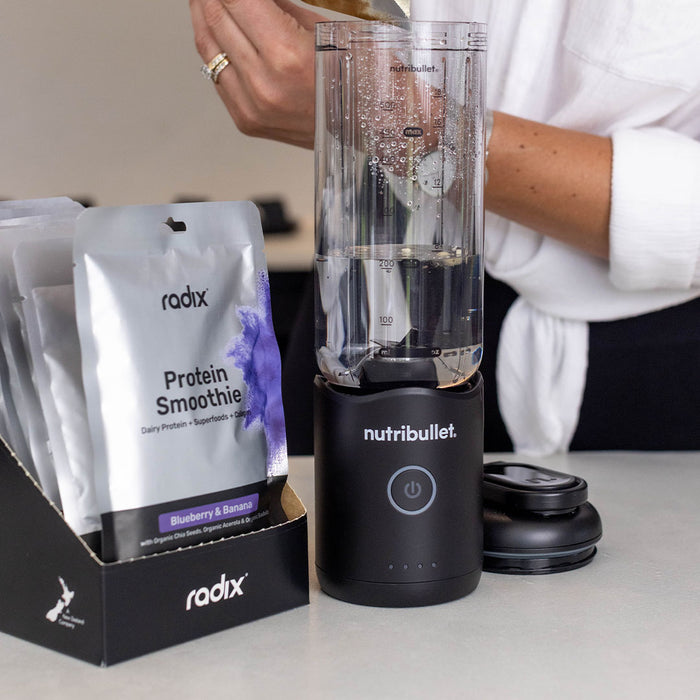 Whey Protein Smoothie - Blueberry & Banana / Single Serve