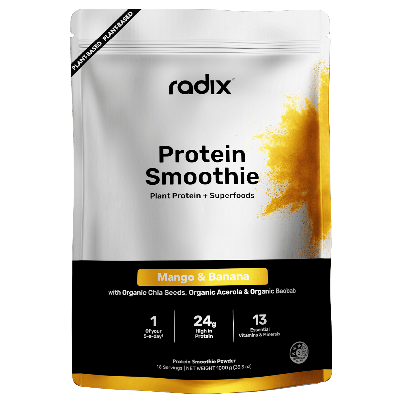 Plant Protein Smoothie - Mango & Banana / Bulk Bag