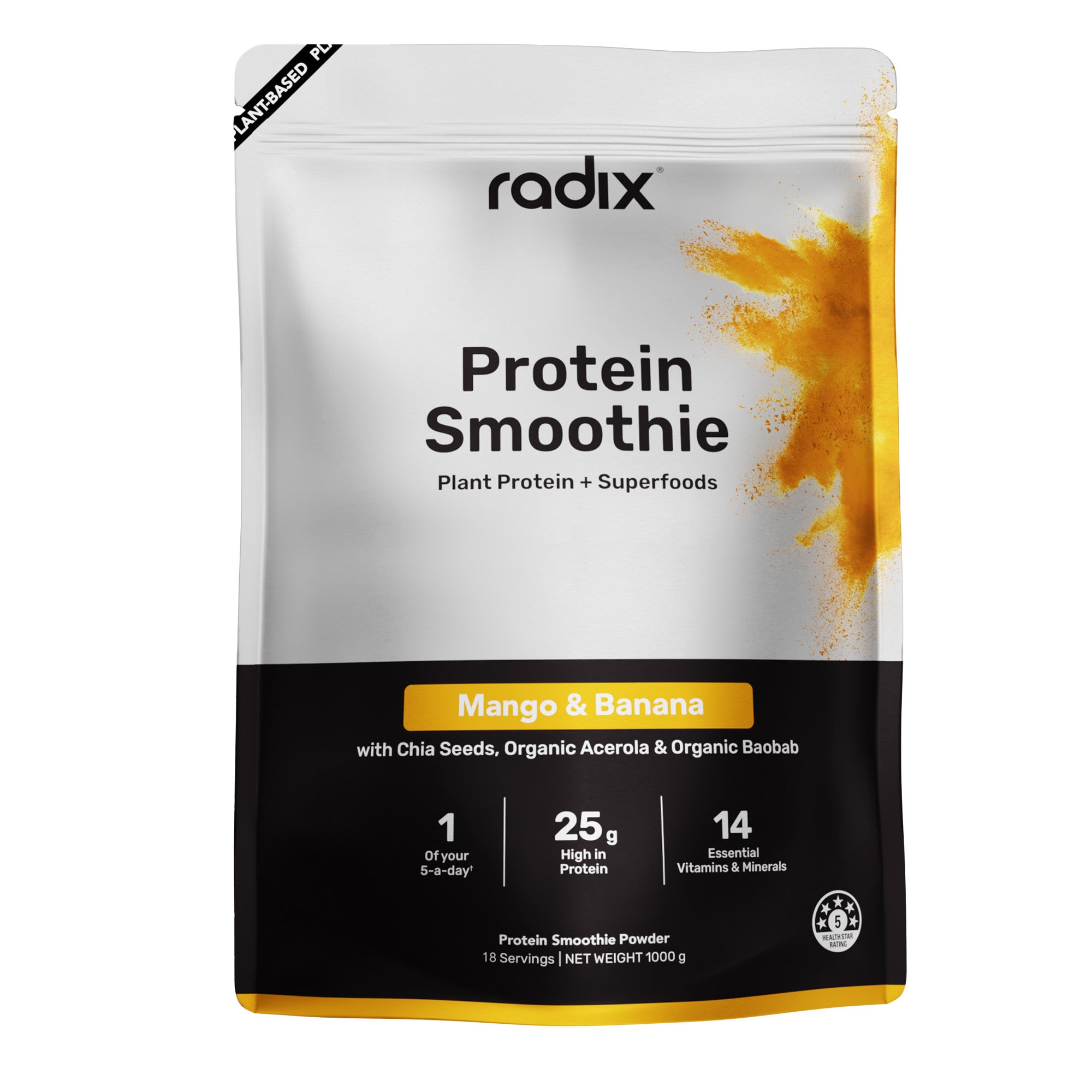 Plant Protein Smoothie - Mango & Banana / Bulk Bag