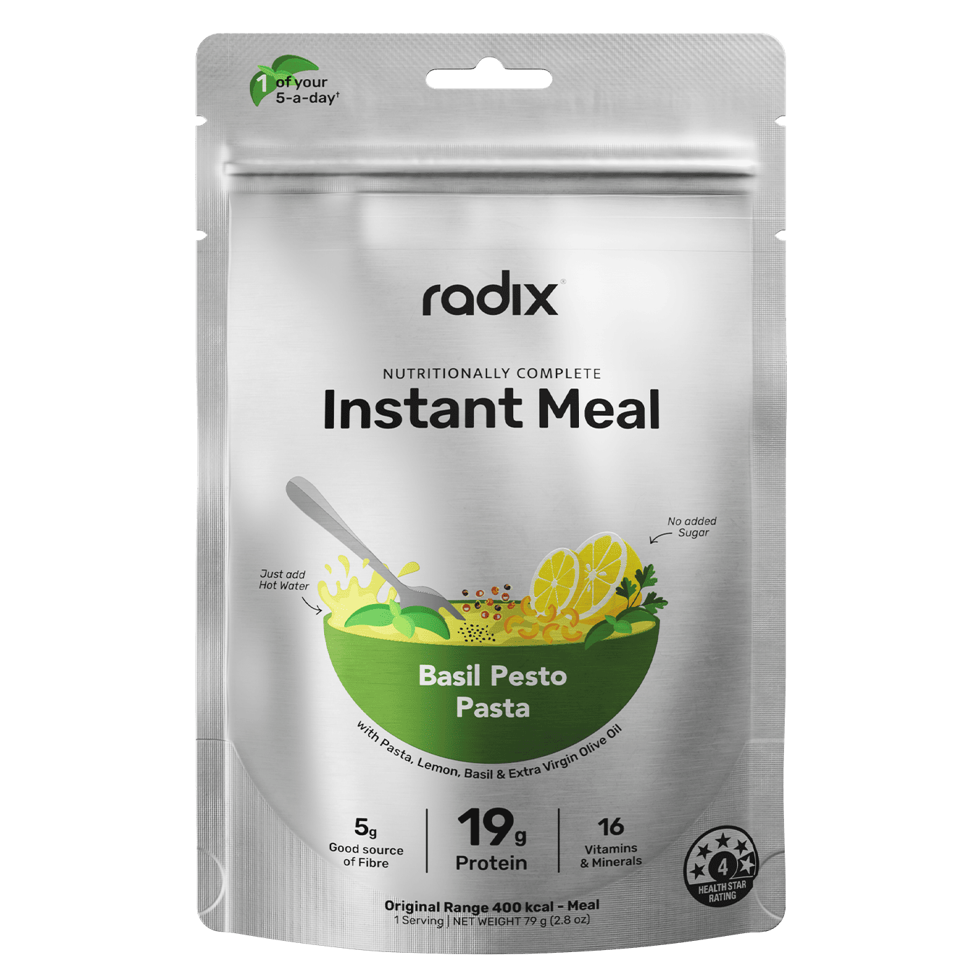 Original Meal - Basil Pesto / 400 kcal (1 Serving)