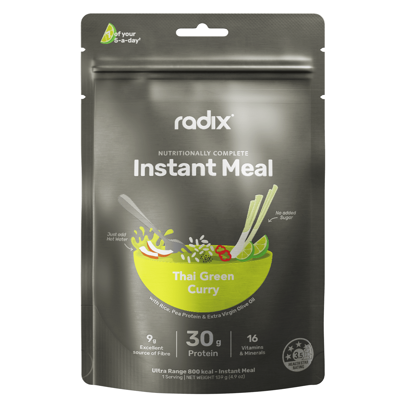Ultra Meal - Thai Green Curry / 800 kcal (1 serving)