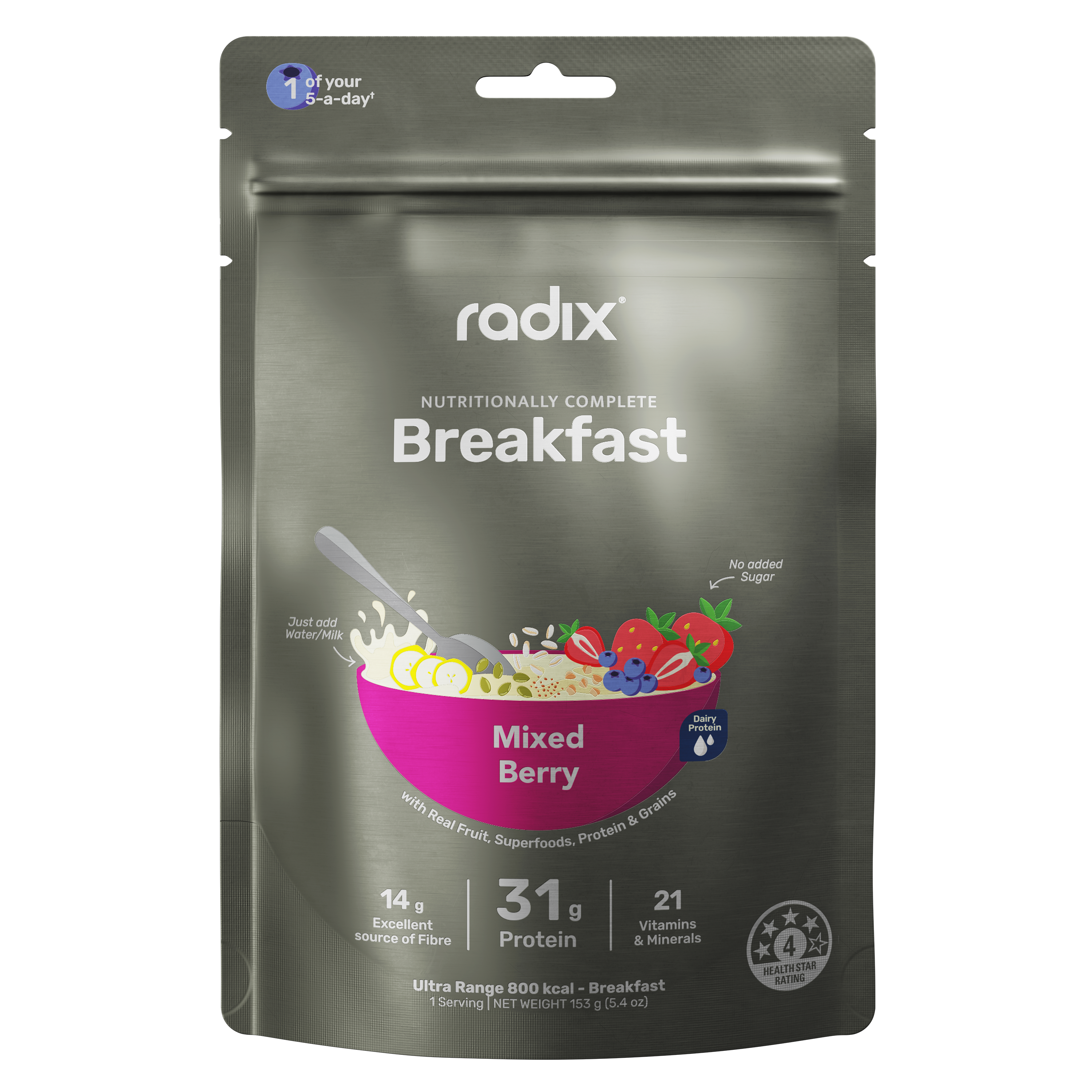 Ultra Dairy Breakfast - Mixed Berry / 800 kcal (6 Pack)