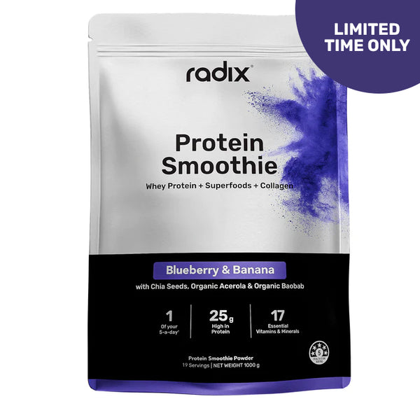 Whey Protein Smoothie - Blueberry & Banana / Bulk Bag