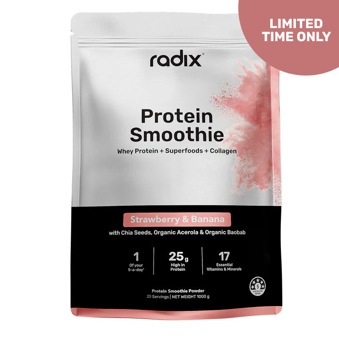 Whey Protein Smoothie - Strawberry &amp; Banana / Bulk Bag